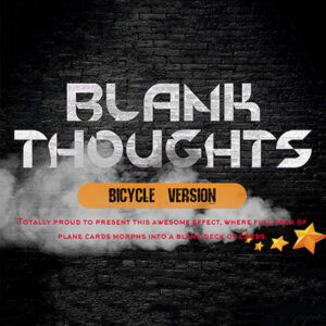 Blank Thoughts Bicycle Version